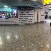 Photo taken at Arrivals Hall by Simon L. on 2/14/2020