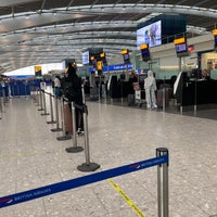 Photo taken at T5 Arrivals Hall by Simon L. on 3/30/2020