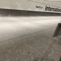 Photo taken at T5 Arrivals Hall by Simon L. on 3/7/2020