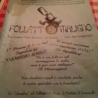 Photo taken at Folletto Maligno by Francesca P. on 9/22/2012