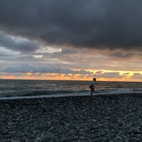 Photo taken at Sochifornia Beach by 肖玥 M. on 10/5/2021