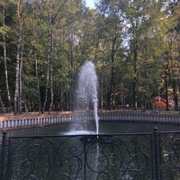 Photo taken at фонтан в парке Дубки by Yaroslav L. on 9/10/2019