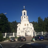 Photo taken at Храм  Рождества Христова, г. Фрязино by Yaroslav L. on 7/12/2014