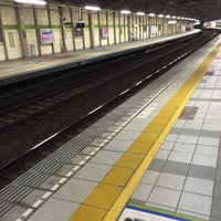 Photo taken at Higashi-ojima Station (S16) by Takahisa F. on 12/10/2014