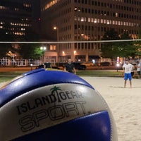 Photo taken at Crystal City Sand Volleyball Courts by MBR on 5/3/2021