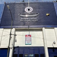 Photo taken at Estadio Azul by Enrique U. on 6/24/2023