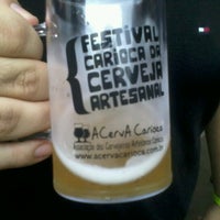 Photo taken at Festival Carioca da Cerveja Artesanal by Aline M. on 10/27/2012