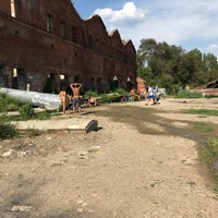 Photo taken at Парамоновские склады by Ekaterina D. on 8/5/2018