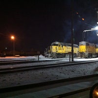 Photo taken at Union Pacific Railroad Butler, Wisconsin depot by Tyler P. on 1/26/2013