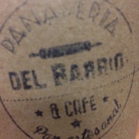 Photo taken at Panadería del Barrio &amp;amp; Café by Denhi R. on 8/17/2015