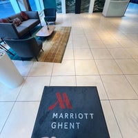 Foto tirada no(a) Ghent Marriott Hotel por Masha em 6/19/2023