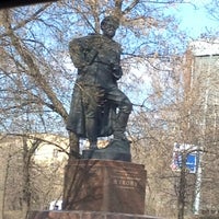 Photo taken at Памятник Маршалу Жукову by Valeriya K. on 4/23/2013