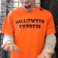 Photo taken at Halloween Express by BADASH on 10/12/2012