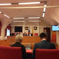 Photo taken at Зал заседания Ярославской областной Думы by A.Potapov on 10/9/2014