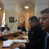 Photo taken at Зал заседания Ярославской областной Думы by A.Potapov on 10/21/2014