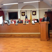 Photo taken at Зал заседания Ярославской областной Думы by A.Potapov on 5/20/2014