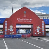 Photo taken at International FIFA Fan Fest by Татьяна К. on 6/8/2018