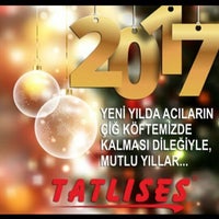 Photo taken at Tatlıses Çiğ Köfte by Caner Köklü on 12/31/2016