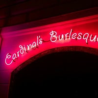 Photo taken at Cardinal&#39;s burlesque bar by Michaela P. on 12/4/2015