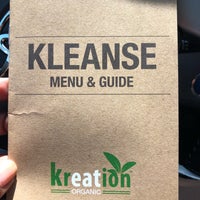 Photo taken at kreation organic juicery by Stella B. on 9/7/2019
