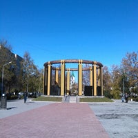 Photo taken at Парк на площади Костюшко by bokr on 10/15/2012