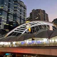 Photo taken at BTS-BRT Sky Bridge by K M. on 11/1/2022