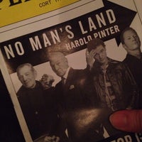 Photo taken at No Man&amp;#39;s Land @ Cort Theatre by Merez L. on 2/8/2014