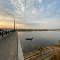 Photo taken at Мызинский мост by Упал Головой В on 9/26/2020