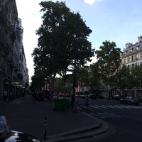 Photo taken at Boulevard Beaumarchais by Hugh S. on 7/18/2018