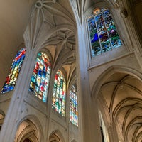 Photo taken at Église Saint-Gervais Saint-Protais by Hugh S. on 7/31/2022