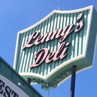 Photo taken at Lenny&amp;#39;s Deli by Offbeat L.A. on 3/25/2016