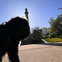 Photo taken at Logan Square - IL Centennial Monument by Amanda R. on 4/24/2024