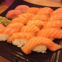 Photo taken at Oishii Japanese Restaurant &amp;amp; Sushi Bar by Sherman Y. on 4/18/2013