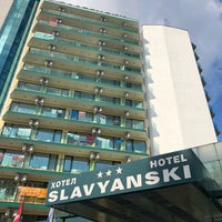 Photo taken at Hotel Slavyanski by Mimar Bey S. on 7/31/2018