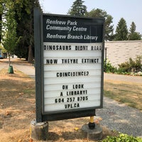 Photo taken at Vancouver Public Library - Renfrew by Edwin O. on 8/15/2018