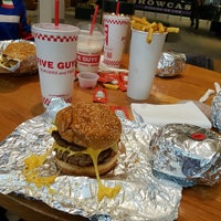 Photo taken at Five Guys by H42 on 10/21/2017