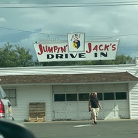 Photo taken at Jumpin&amp;#39; Jacks Drive-In by Allie F. on 5/23/2021