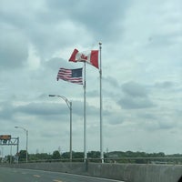 Photo taken at USA / Canada Border by Allie F. on 6/12/2022