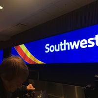 Photo taken at Southwest Airlines Check-in by Allie F. on 3/8/2017