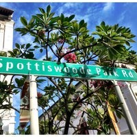 Photo taken at Spottiswoode Park Road by Adam G. on 5/15/2016