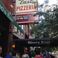 Photo taken at Gino&amp;#39;s East by Gino&amp;#39;s East The Original of Chicago on 8/14/2014