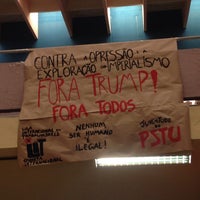 Photo taken at Faculdade de Filosofia, Letras e Ciências Humanas (FFLCH-USP) by Virgílio F. on 3/20/2017