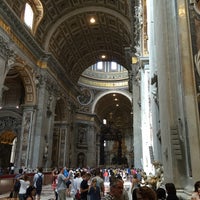 Photo taken at St. Peter&amp;#39;s Basilica by James M. on 8/18/2016