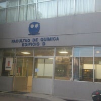 Photo taken at Metalandia Edificio D Facultad De Quimica UNAM by Mario M. on 1/28/2013