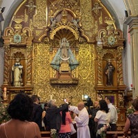 Photo taken at Parroquia de Santo Domingo de Guzmán by Malusita S. on 4/13/2019