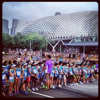 Photo taken at Standard Chartered Marathon Singapore by @justbeingarlyn on 12/1/2013