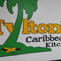 Photo taken at Hylton&amp;#39;s Caribbean Kitchen by Jea P. on 2/1/2014