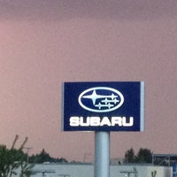 Photo taken at Twin City Subaru by Dan R. on 10/19/2012