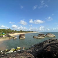 Photo taken at Kaup Beach by Delaram on 10/28/2023