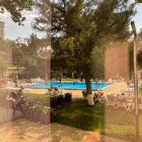 Photo taken at Hrazdan Hotel Pool by Delaram on 7/9/2021